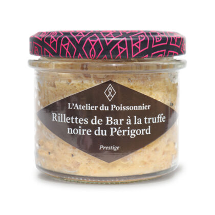 Rillettes de bar à la truffe noire du Périgord