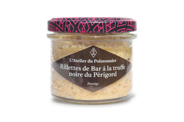 Rillettes de bar à la truffe noire du Périgord