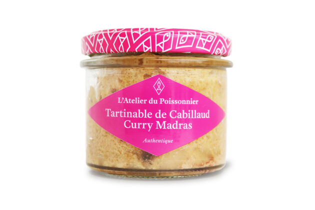 Tartinable de Cabillaud Curry Madras