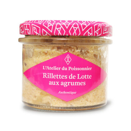 Rillettes de lotte aux agrumes
