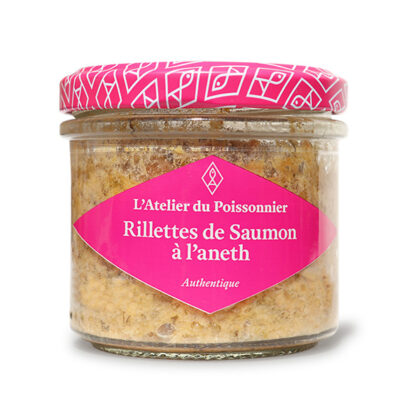 Rillettes de saumon à l'aneth