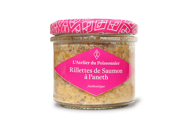 Rillettes de saumon à l'aneth