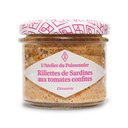 Rillettes de sardines aux tomates confites