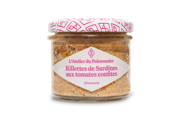 Rillettes de sardines aux tomates confites