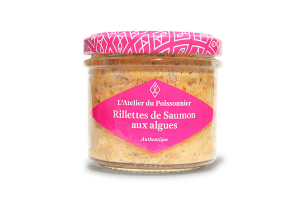 Rillettes de saumon aux algues