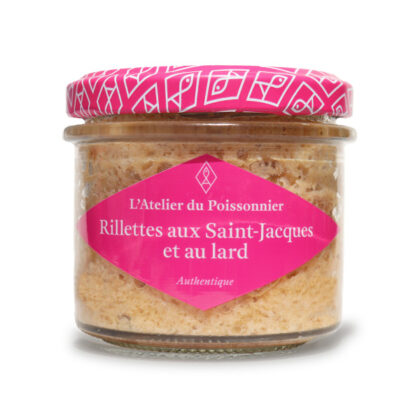 Rillettes aux Saint-Jacques et au lard
