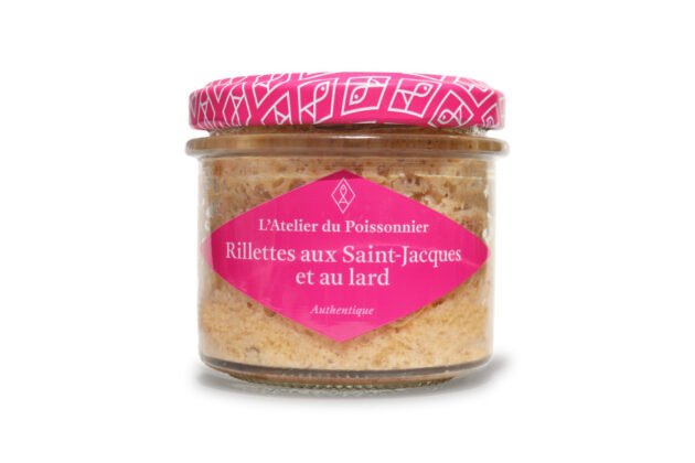 Rillettes aux Saint-Jacques et au lard