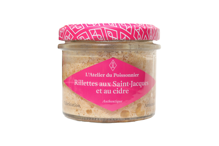 Rillettes de Saint-Jacques au cidre