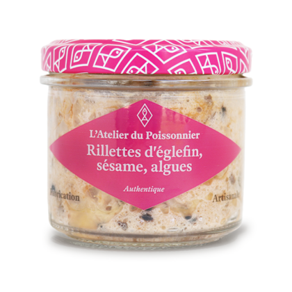 Rillettes d'églefin, sésame & algues